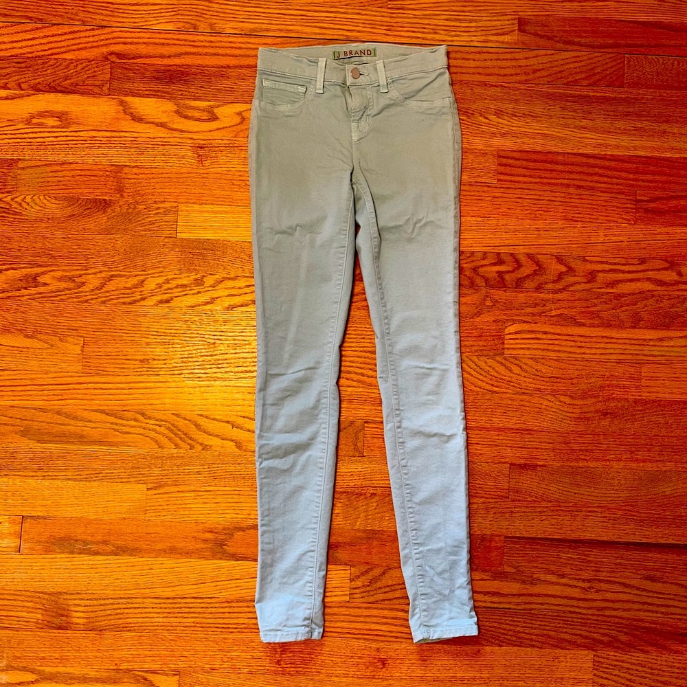J Brand Skinny Leg Jeans Juniper Green